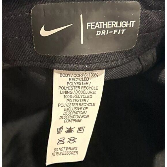 Nike Panel Featherlight Hat Cap Strap Back Swoosh Sports Tailwind Lightweight - Picture 9 of 9